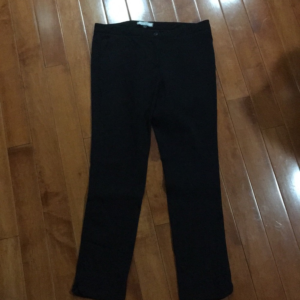 Black stretchy slacks